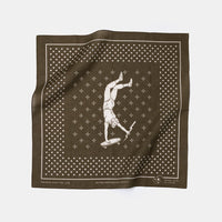 Private Visit / Botanical Dye Bandana • Dark Olive