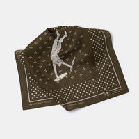 Private Visit / Botanical Dye Bandana • Dark Olive