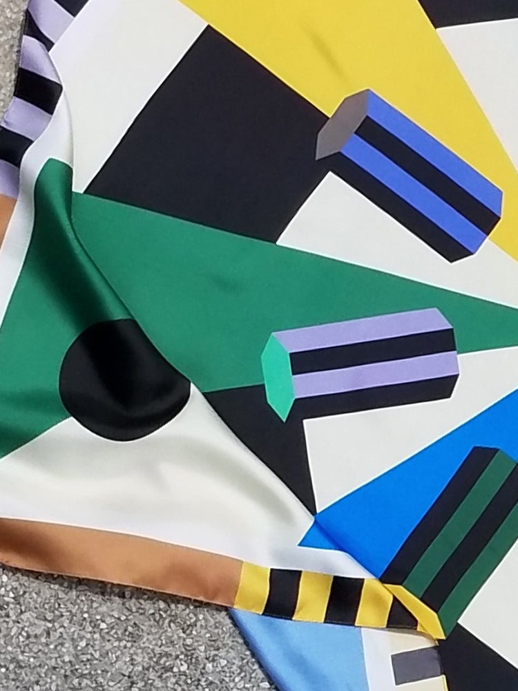 Matter Matters Earth Square Scarf