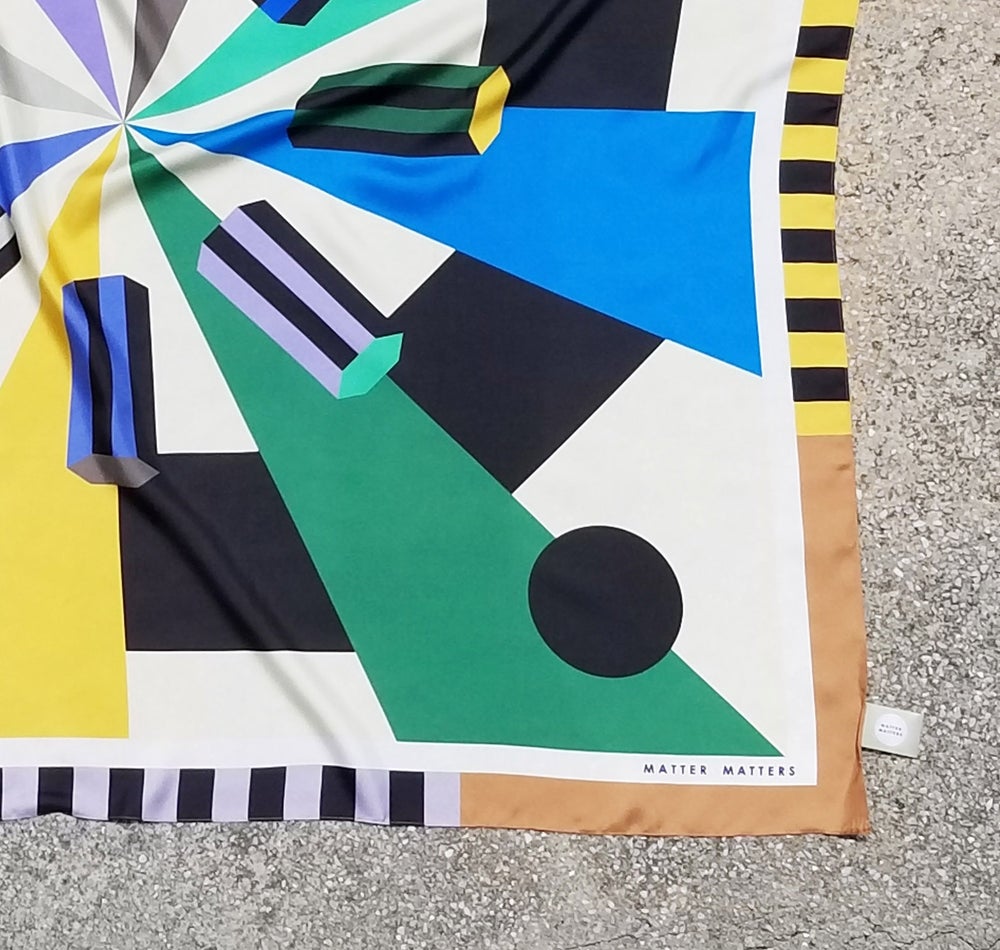 Matter Matters Earth Square Scarf