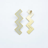 Zs Earrings • Beige