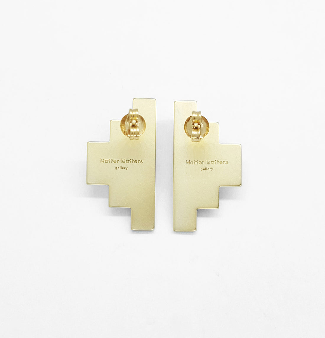 Pixel Earrings • Yellow & Black