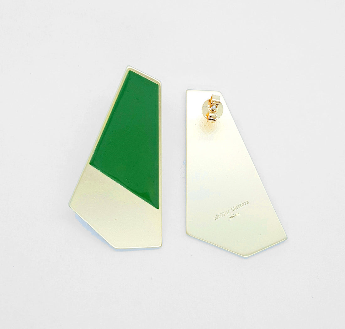 Turi Earrings • Green