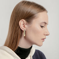 Shadow Studs • Black & Red