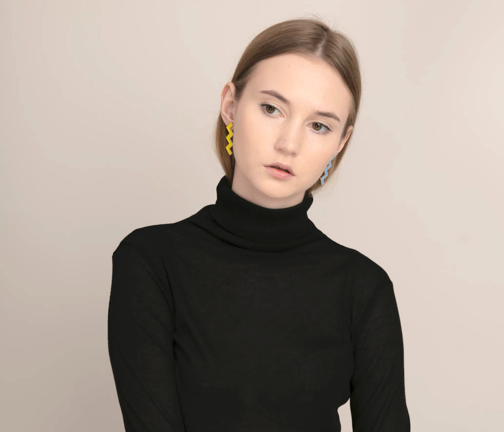 Zs Earrings • Yellow