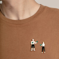 Uppercut / Brooch • 4 colour options