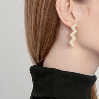 Zs Earrings • Beige