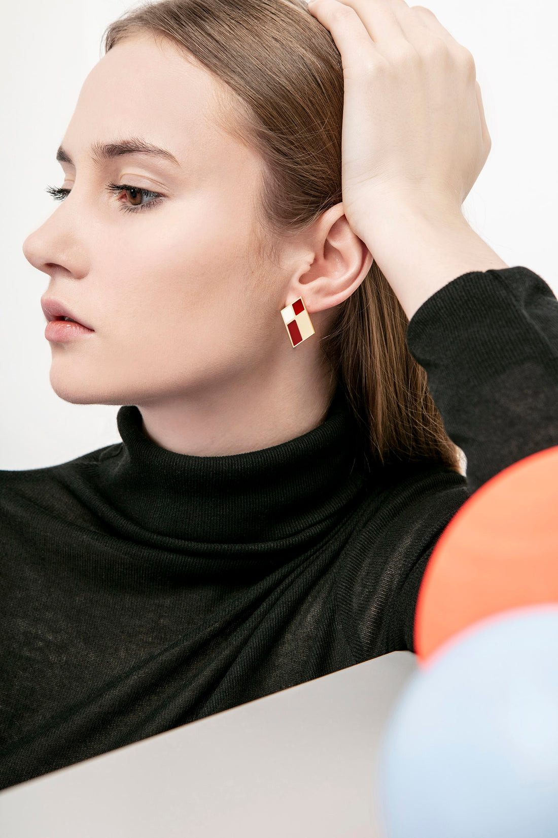 Kite Studs • Maroon