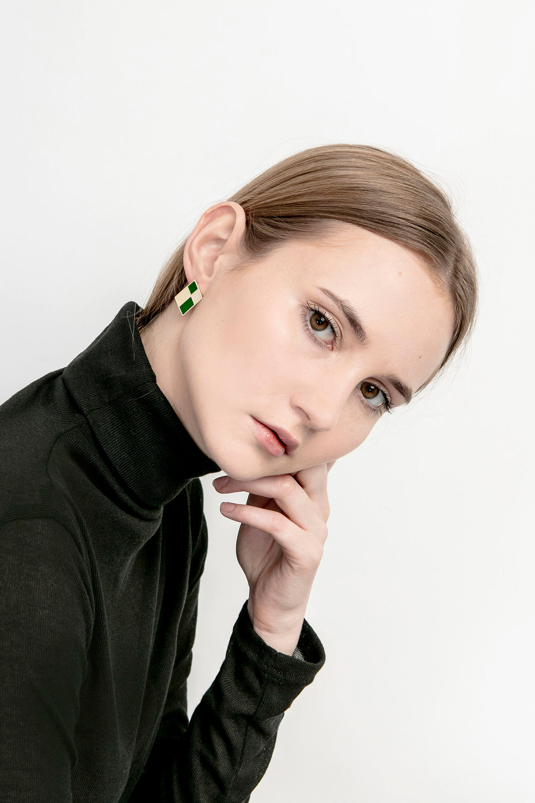 Kite Studs • Dark Green