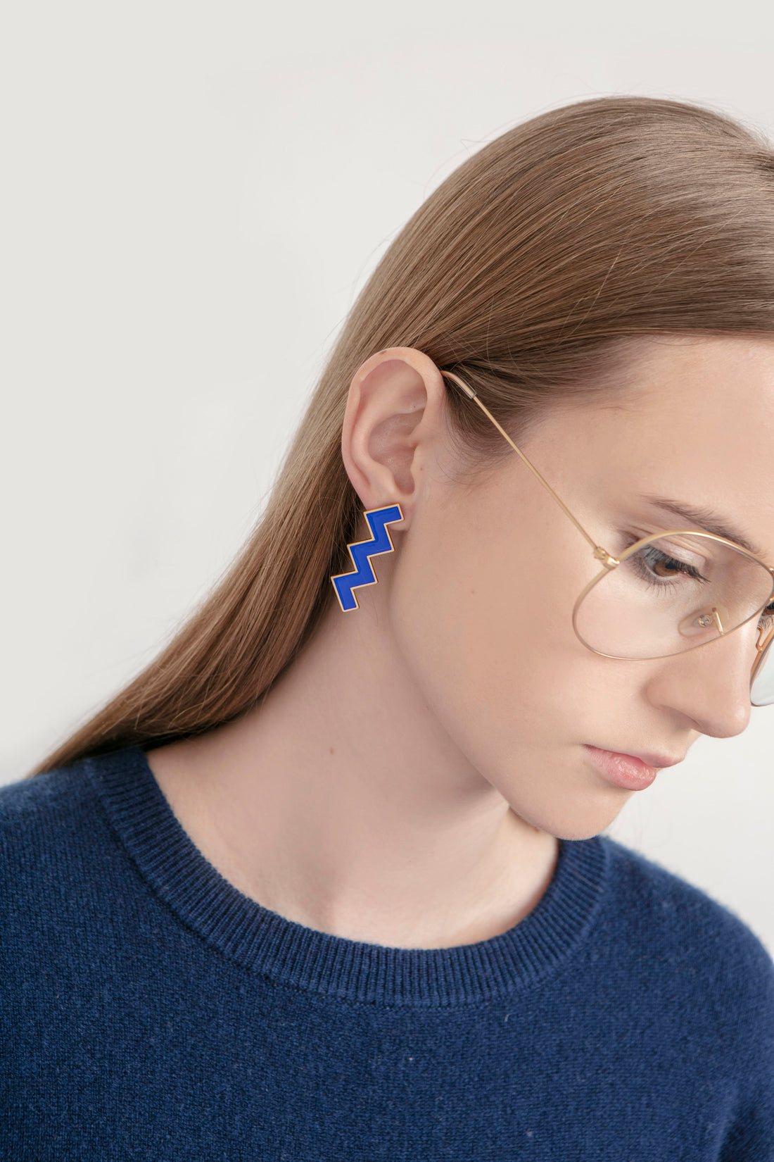 Zs Earrings • Blue