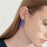 Zs Earrings • Blue