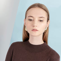 Turi Earrings • Beige