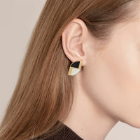 Leaf Earrings • Winter