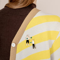 Knockout / Brooch • 4 colour options