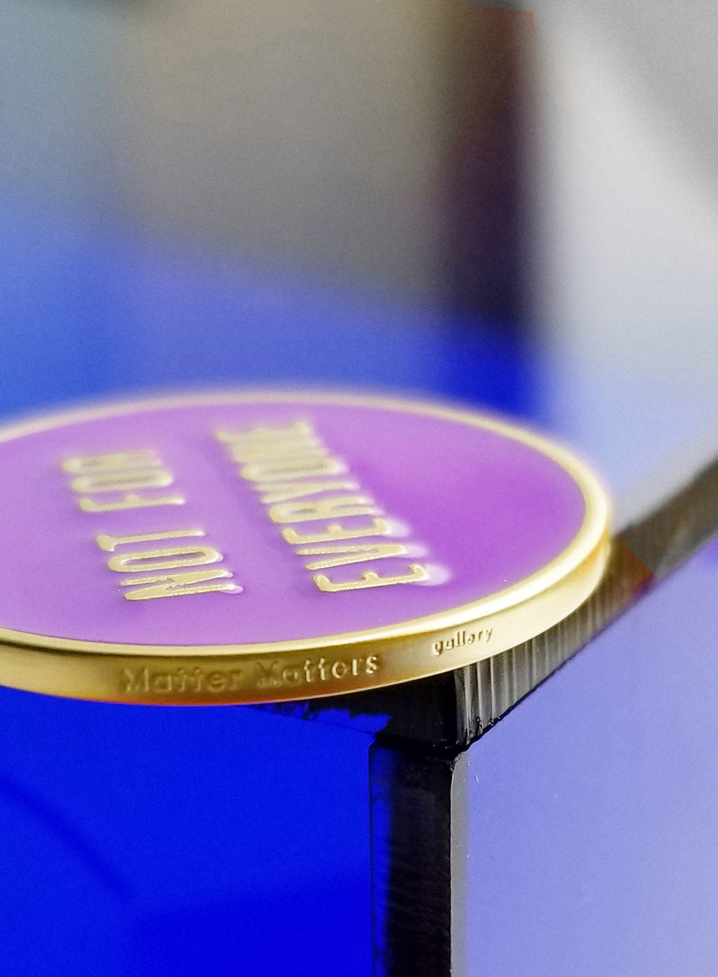 Not for Everyone / Earrings • Green & Purple