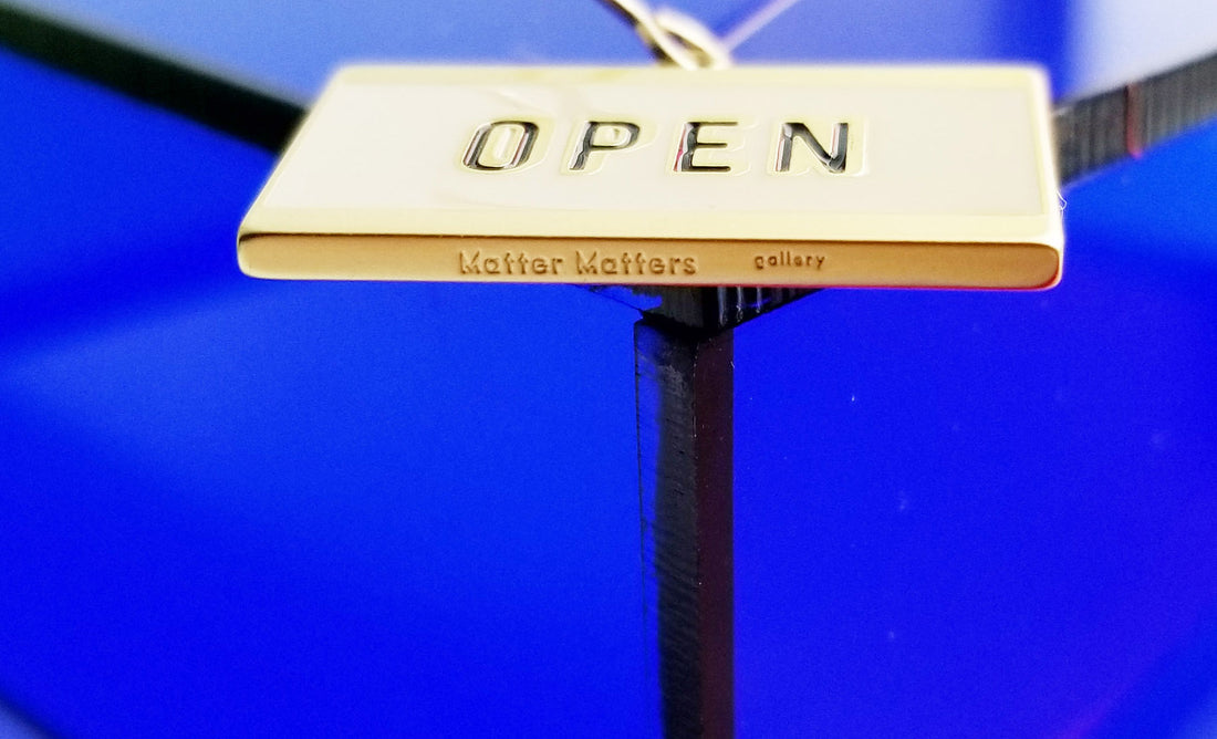 Open & Closed / Earrings • Black