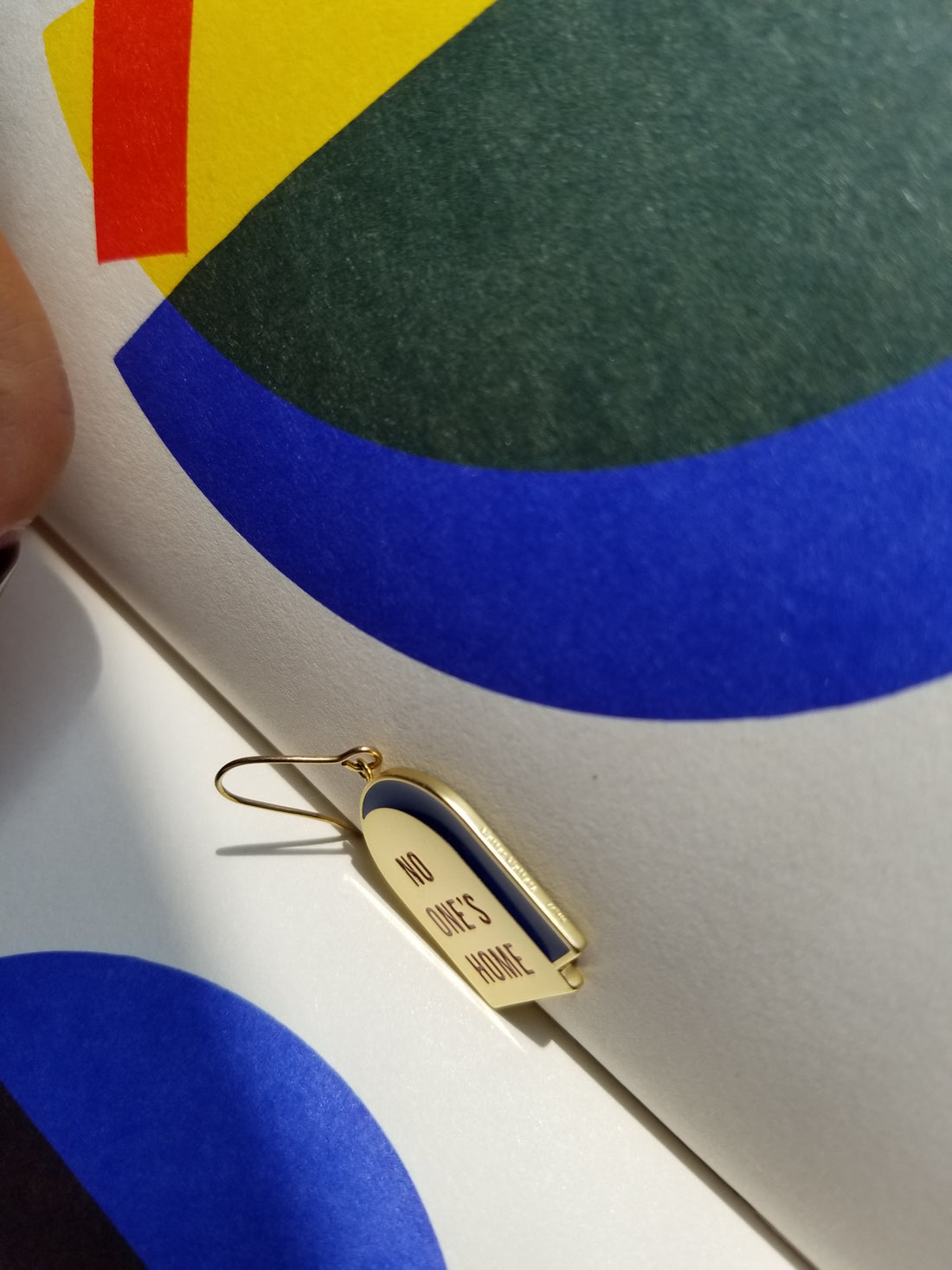 I'm Not Here / Earrings • Black