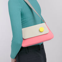 Alice Flap Shoulder Bag • Peach Blossom