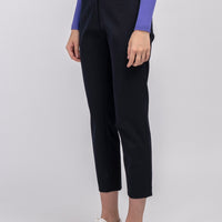 'HELLO' / Slim Fit Pants • Navy