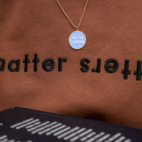 Not for Everyone / Reversible Necklace • Light Blue & Yellow