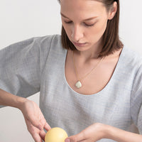 Destiny Necklace • Stone & Pea Green