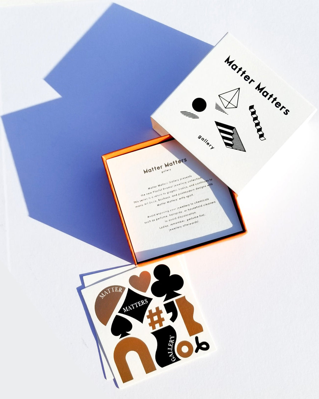 Donut Necklace • Spring Lilac & Royal Blue