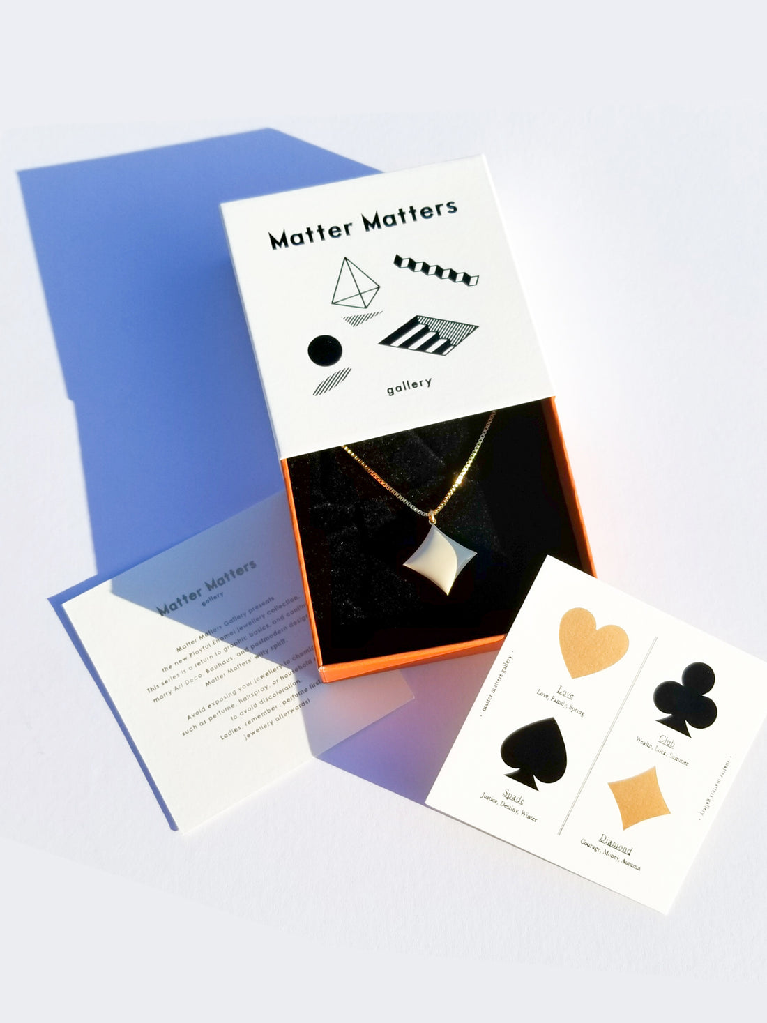 Diamond Necklace • Stone & Pea Green