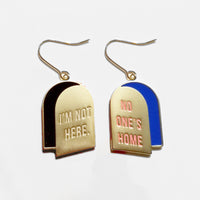 I'm Not Here / Earrings • Black