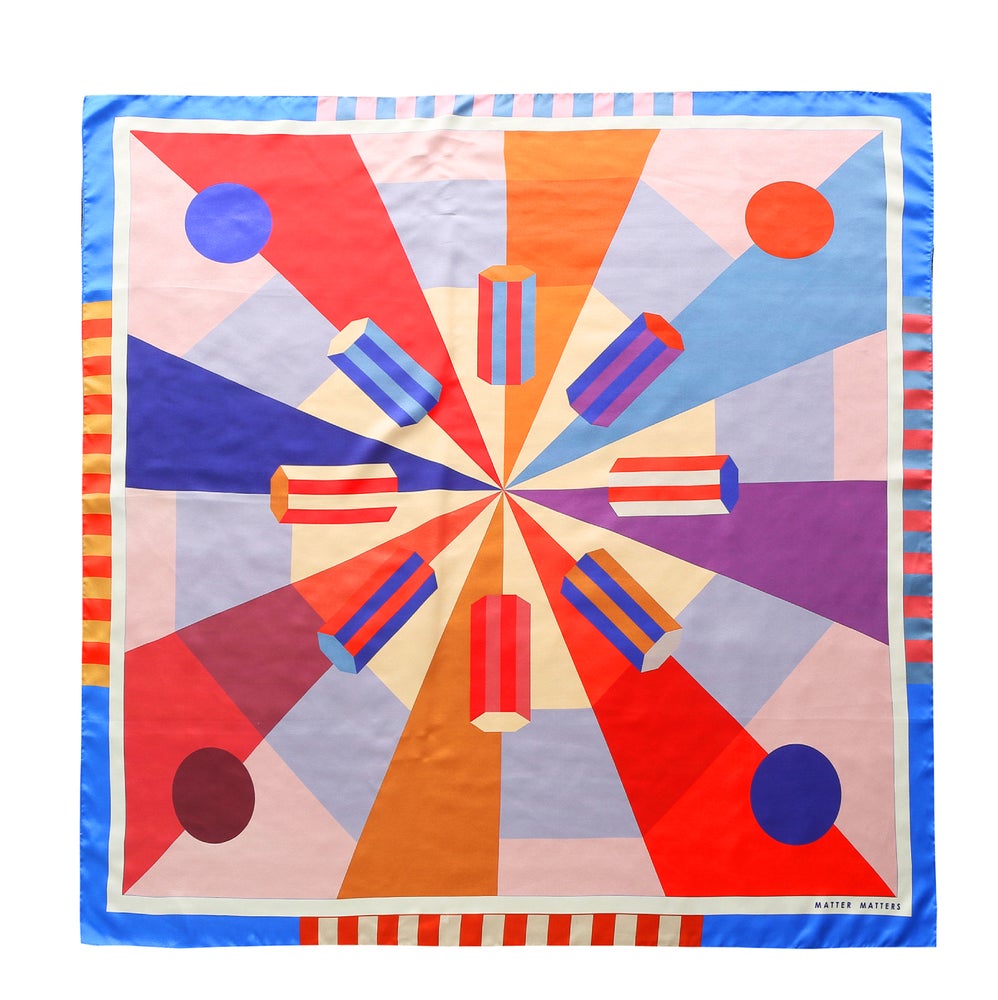 Matter Matters Pink Time Square Scarf