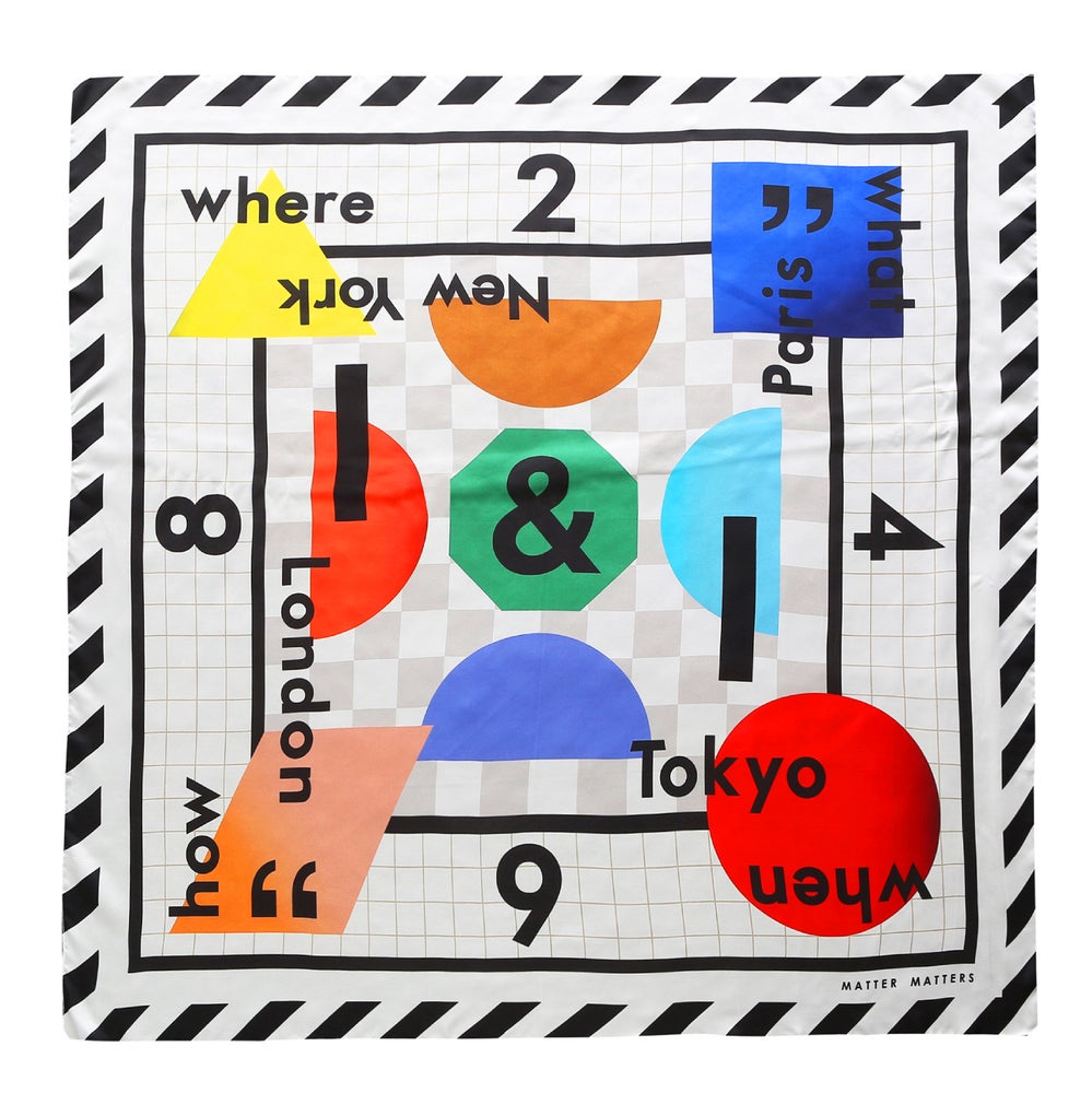 Matter Matters Location Square Scarf