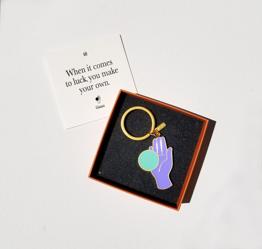 Chance Keychain • Purple