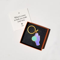 Chance Keychain • Purple