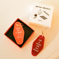 MMG Keyring • Wine • Life is sweeter with you around.