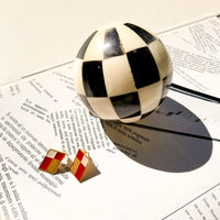 Kite Studs • Maroon