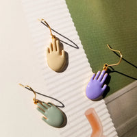 Five Earrings • Pea Green