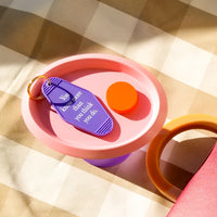 MMG Keyring • Purple • You know more than you think you do.