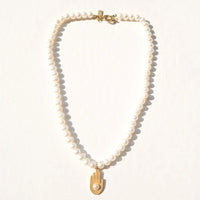 Chance Pearl Necklace •  Gold / Pearl