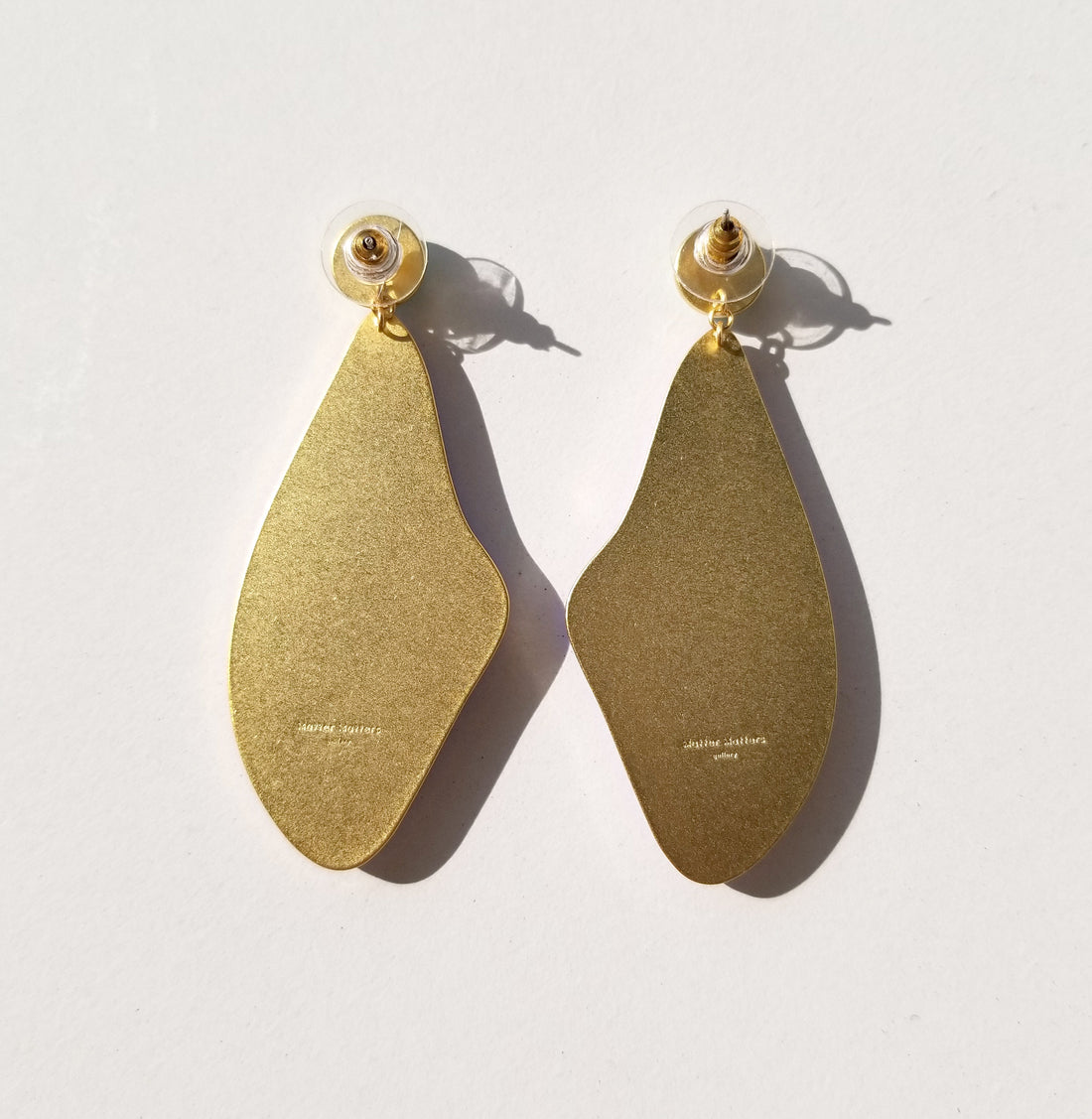 Lima Earrings • Pea Green