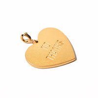 Fuck Yes Pendant • Red / Reversible
