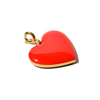 Set Your Heart Pendant • Red & Navy