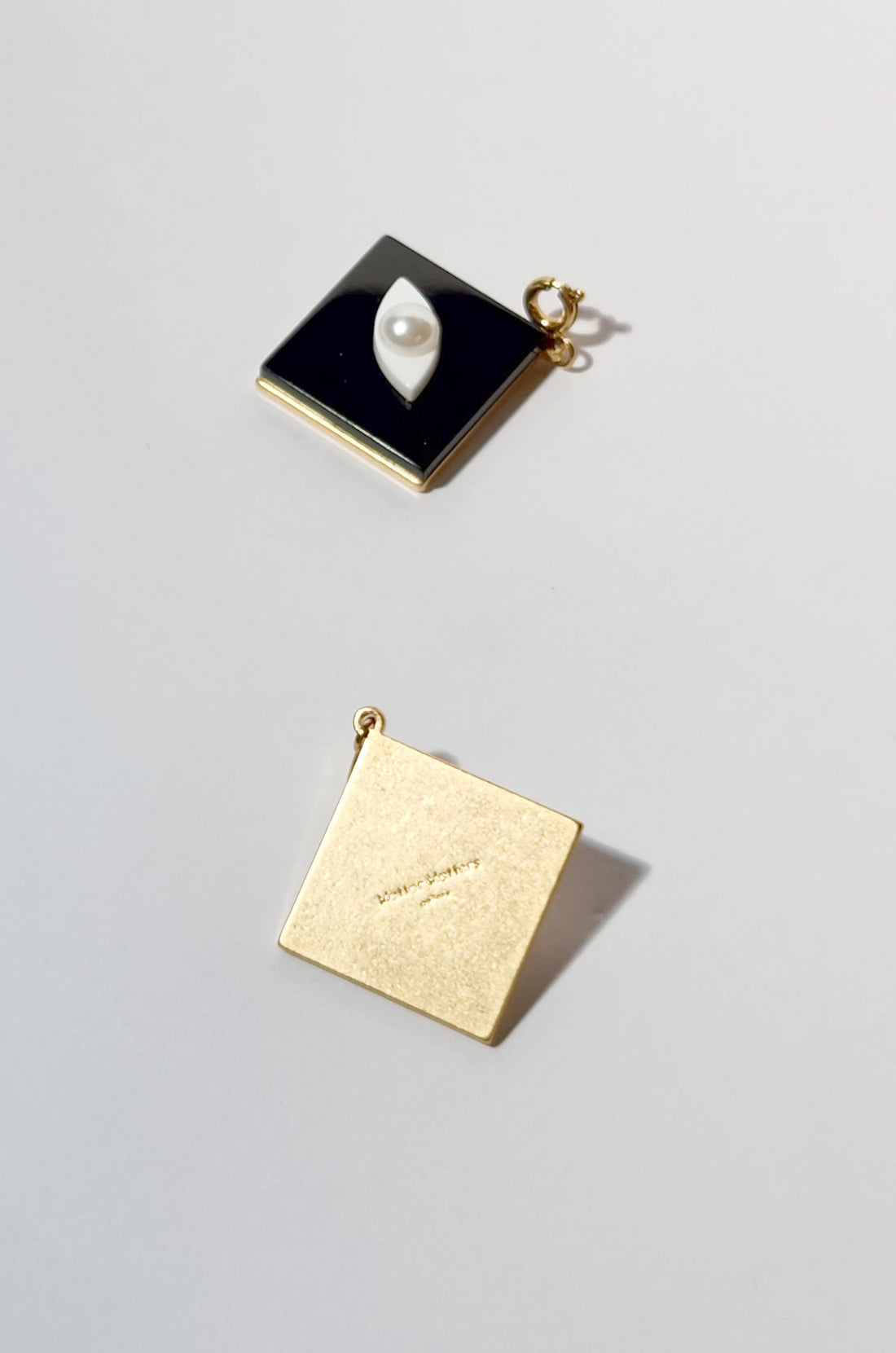 Diamond Eye Pendant • Gold