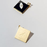 Diamond Eye Pendant • Gold