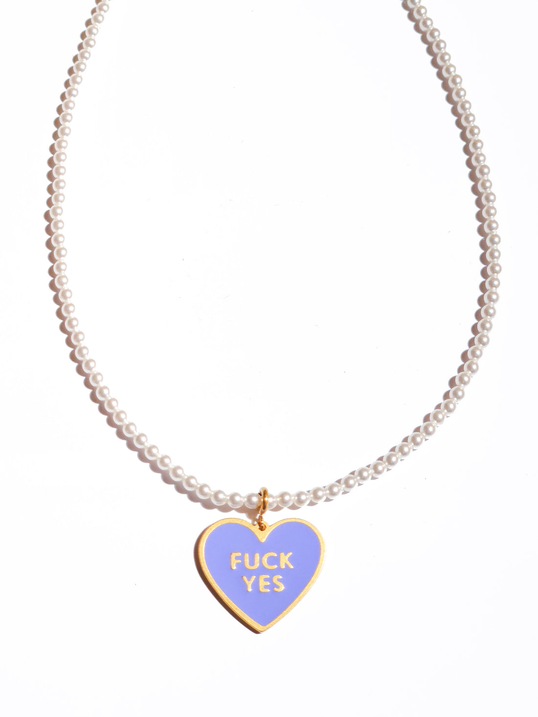 Dainty Crystal Pearl Necklace