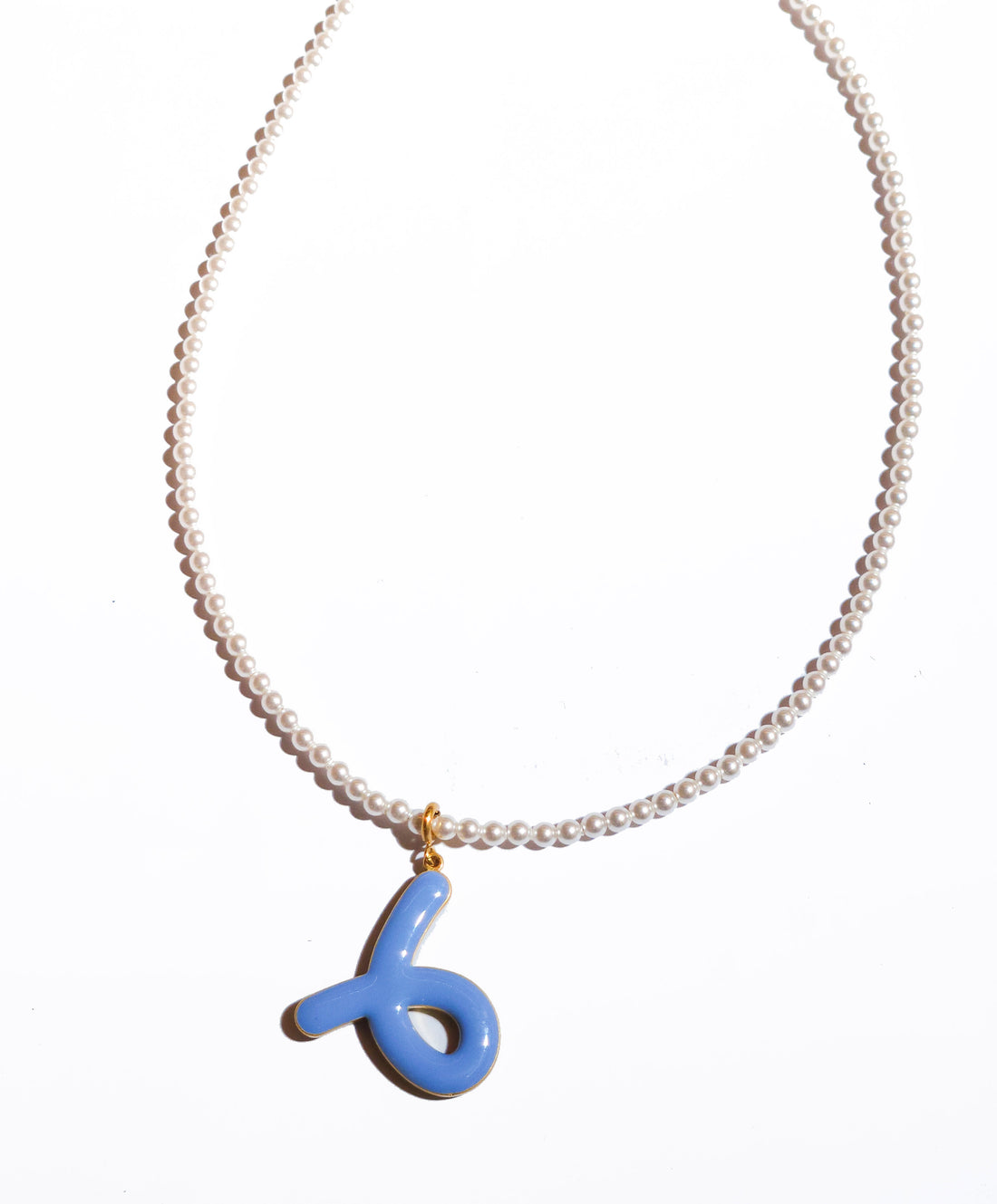 Dainty Crystal Pearl Necklace