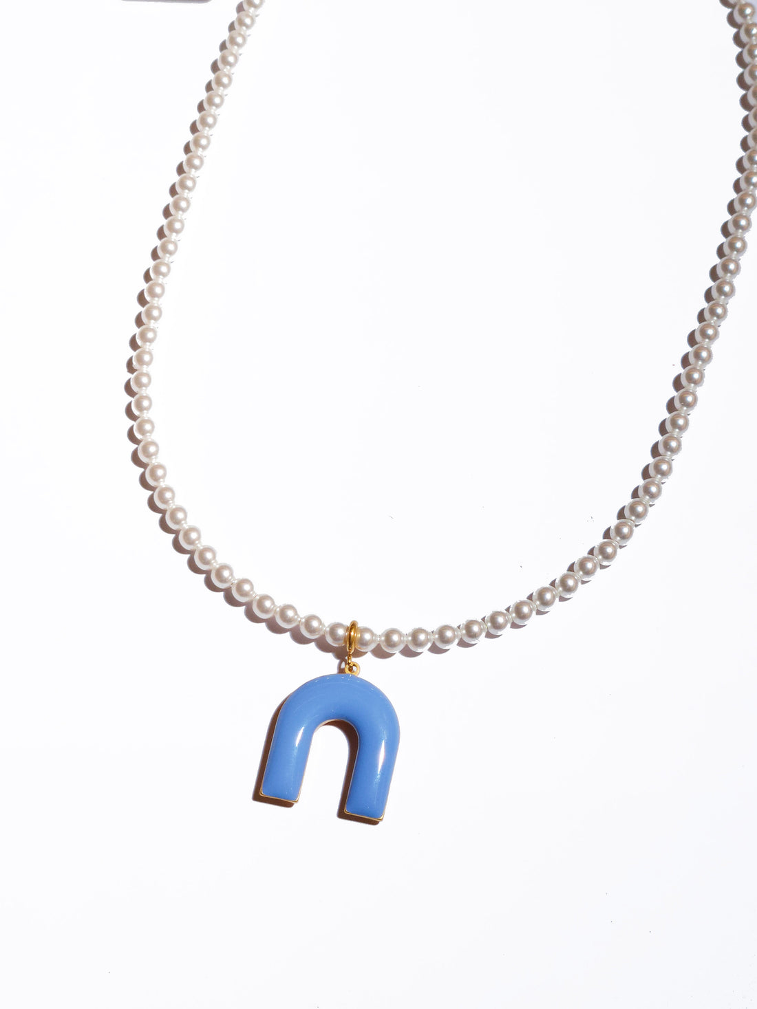 Refined Crystal Pearl Necklace