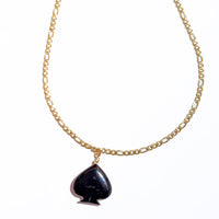 Destiny Pendant • Black & Maroon