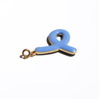 No Idea Pendant • Forget-Me-Not & Forest Green