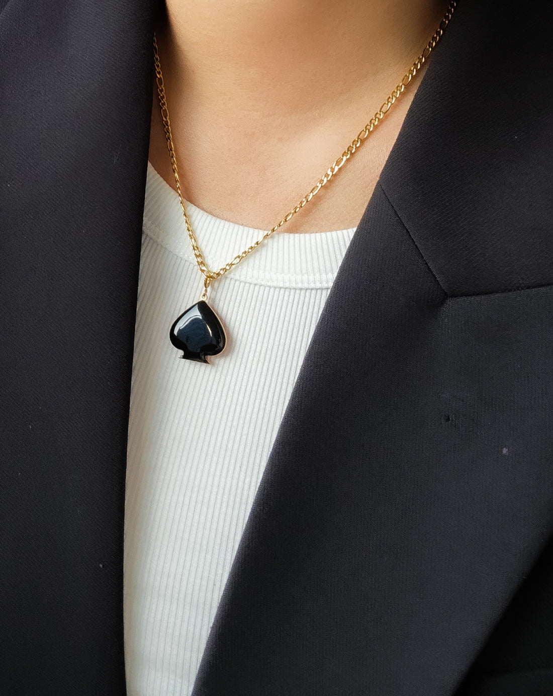 Destiny Pendant • Black & Maroon