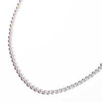 Refined Crystal Pearl Necklace