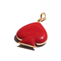 Destiny Pendant • Black & Maroon